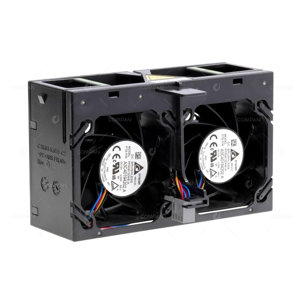 A3C40214317 FUJITSU 14500RPM 60X60X38MM DUAL SYSTEM FAN ASSEMBLY FOR RX2540 M4